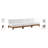 Rio 103.5" Wide Outdoor Patio Sofa with Cushions