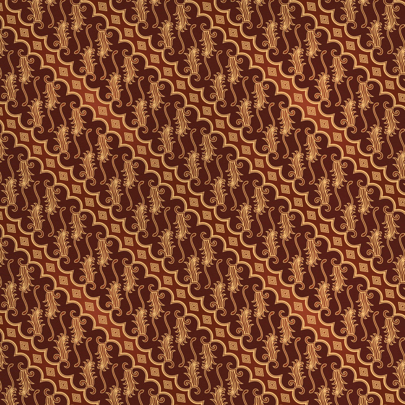 Tissu de culture indonésienne Batik Parang Barong Diagonal, l 36 po x L 360 po