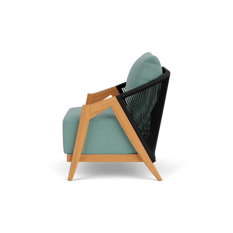 Alpine Outdoor Teak Armchair, Loveboat Mint