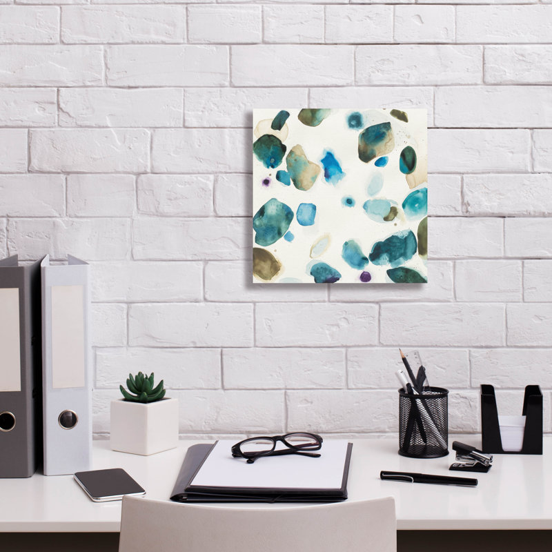 «What If 2» par Shirley Novak, art mural sur toile, H 12 po x l 12 po x P 0,75 po