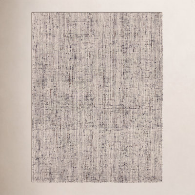 Elya Gray Hand-Woven Wool Rug