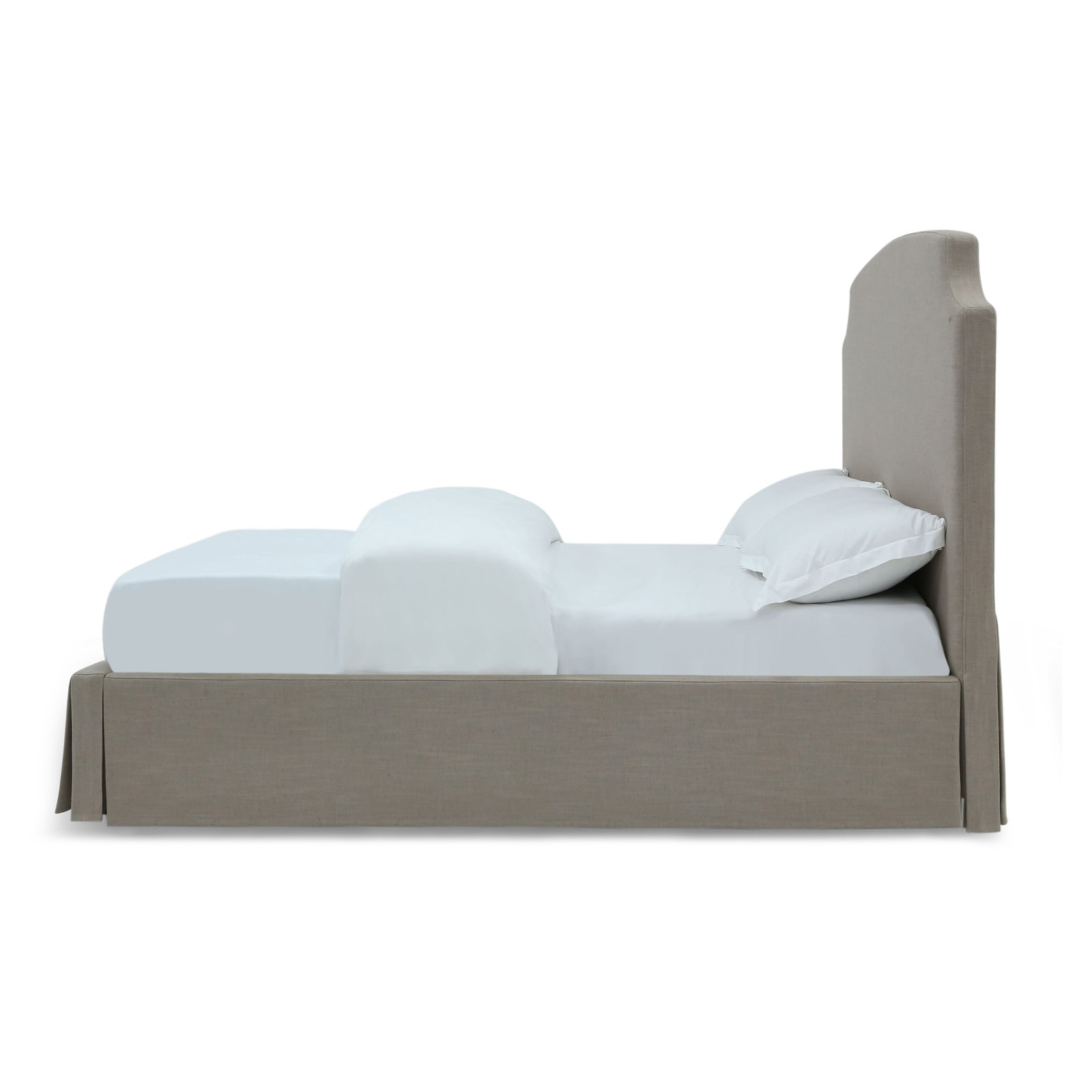 Dowling Platform Bed, California King, Wheat