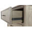 Commode 5 tiroirs Cape May - Finition bois flotté émaillé