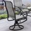 Fauteuil de patio extérieur en acier Angeli-1150966397