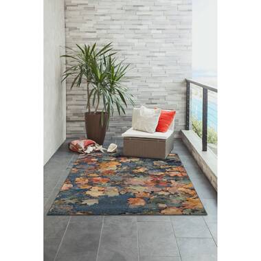 Studio M Floor Flair Jubilee - 4 x 6 ft Decorative Vinyl Rug - Non-Slip, Waterproof Floor Mat - Easy to Clean, Ultra Low Profile - Printed in The USA