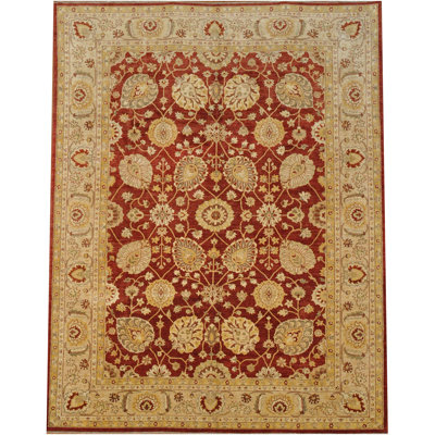 Tapis en laine noué à la main Oushak