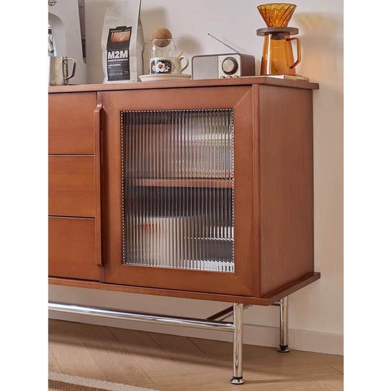 Vitrine médiévale minimaliste et élégante, H 31,1 po x l 39,37 po x P 15,75 po