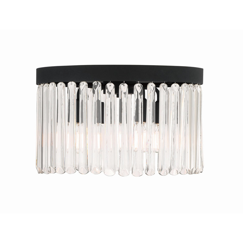 Plafonnier moderne doré 4 lumières Rowe, Noir
