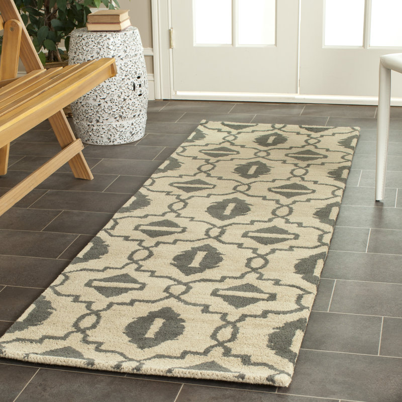Tapis en laine touffeté à la main Longe Chatham, Coureur 2'3" x 7'