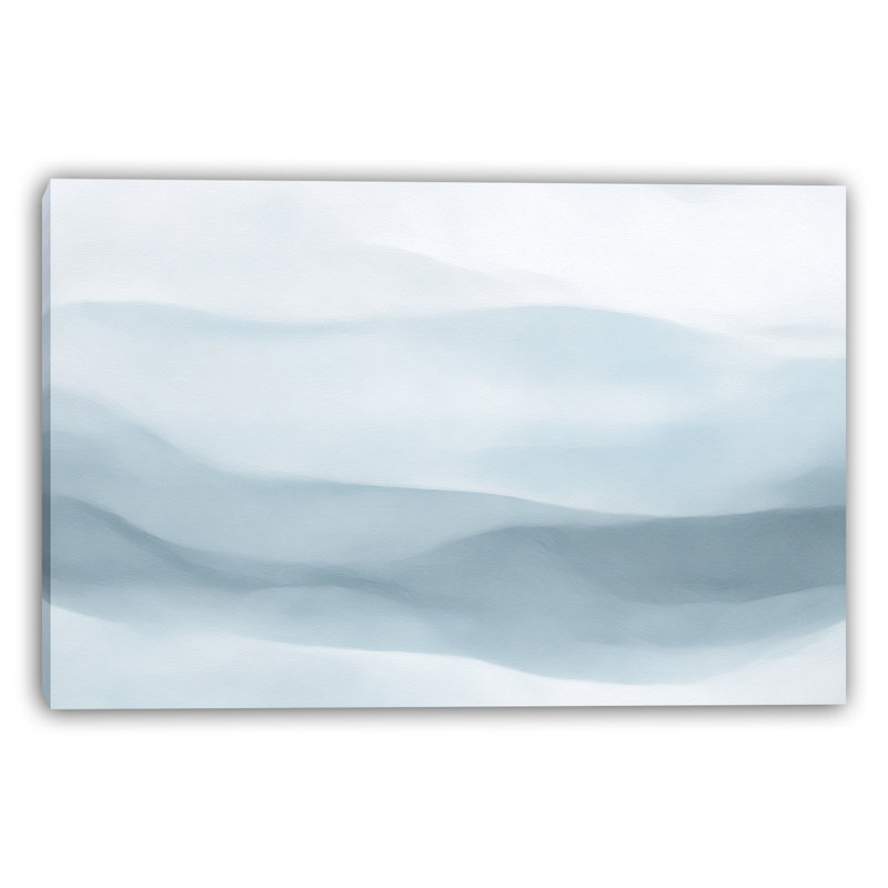 Art mural sur toile Mistline Flow, H 24 po x l 36 po x P 1,5 po