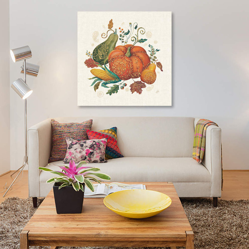 « épices saison iv », impression sur toile, H 18 po x l 18 po x P 1,5 po, Toile tendue, Pas de tapis