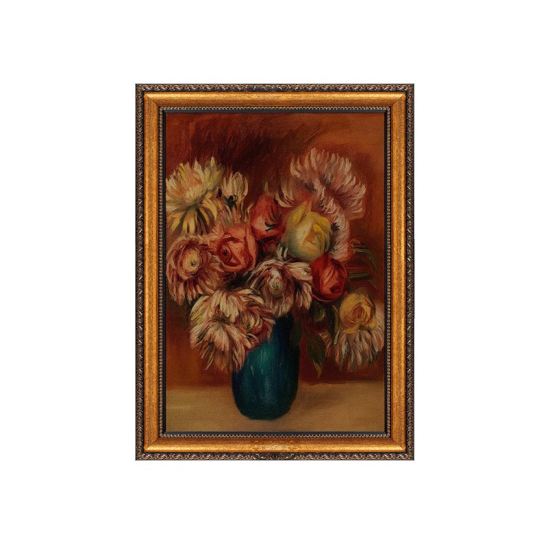 Superbe peinture sur toile, 15,7 po x 23,6 po | 50% polystyrène et 50% toile polyester, épaisseur: 1,2 po | Facile à suspendre au mur avec pièce arrière | Parfait pour les amateurs de décoration intérieure et d'art