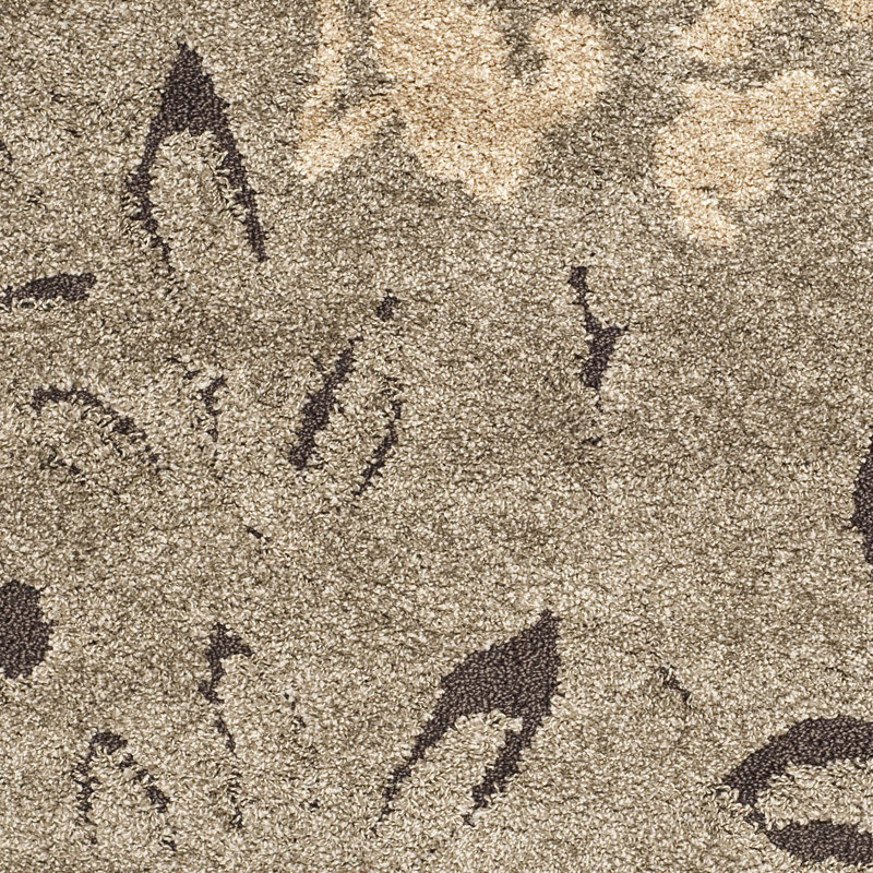 Chanhassen Shag Performance Floral Rug, Rectangle 5'3" x 7'6"