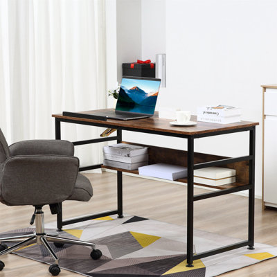 Ahlyssa Steel Writing Desk
