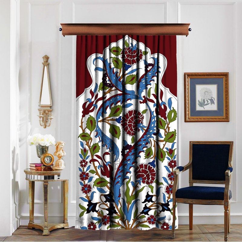 Rideau en polyester Hensley