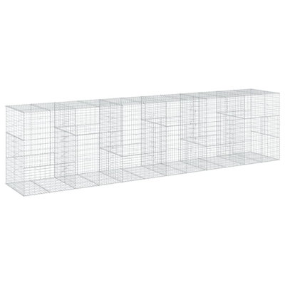 Silver Metal Border Fencing