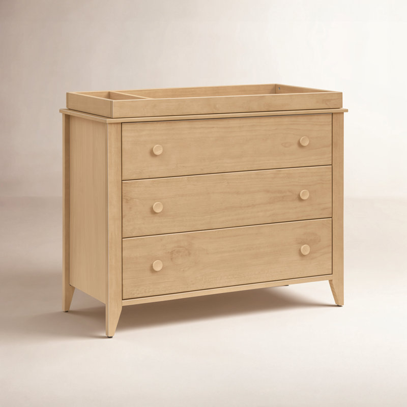 Sprout 3 Drawer Changer Dresser, Honey