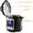 Megachef 6 Quart Stainless Steel Electric Digital Pressure Cooker With Lid