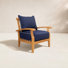 Summerton 2 - Person Teak Patio Conversation Sets With Cushions