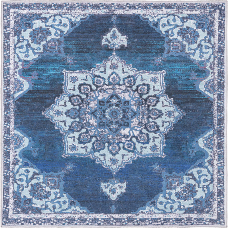Aten Oriental Indoor Rug, Square 7'3" x 7'3"