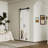 Mirror Surface Sliding Interior Bifold Barn Door With Hardware-112231466-100549119