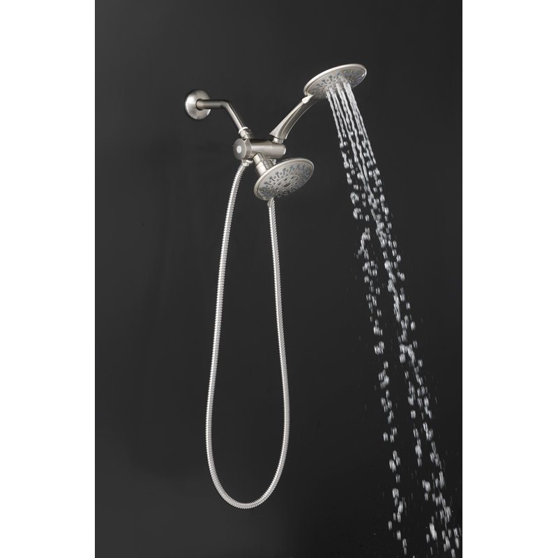Aviano Dual Shower Head 2.5 GPM GPM, Brushed Nickel