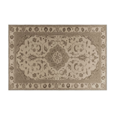 Tapis gris d'intérieur et d'extérieur Tabriz