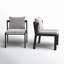 Chaise d'appoint de patio avec coussin Haymark