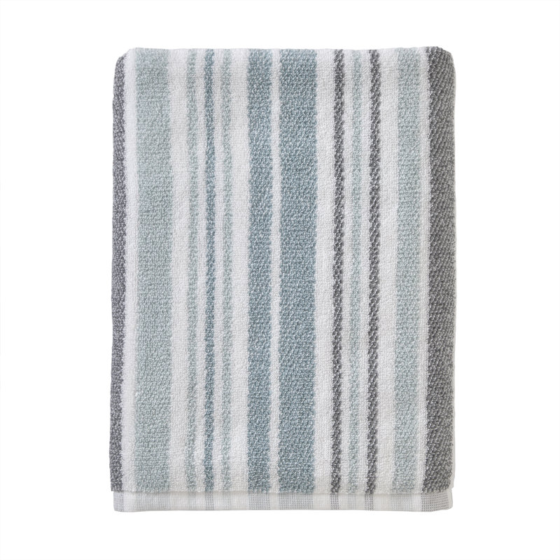 Ohatchee Cotton Plush Jacquard Bath Towel