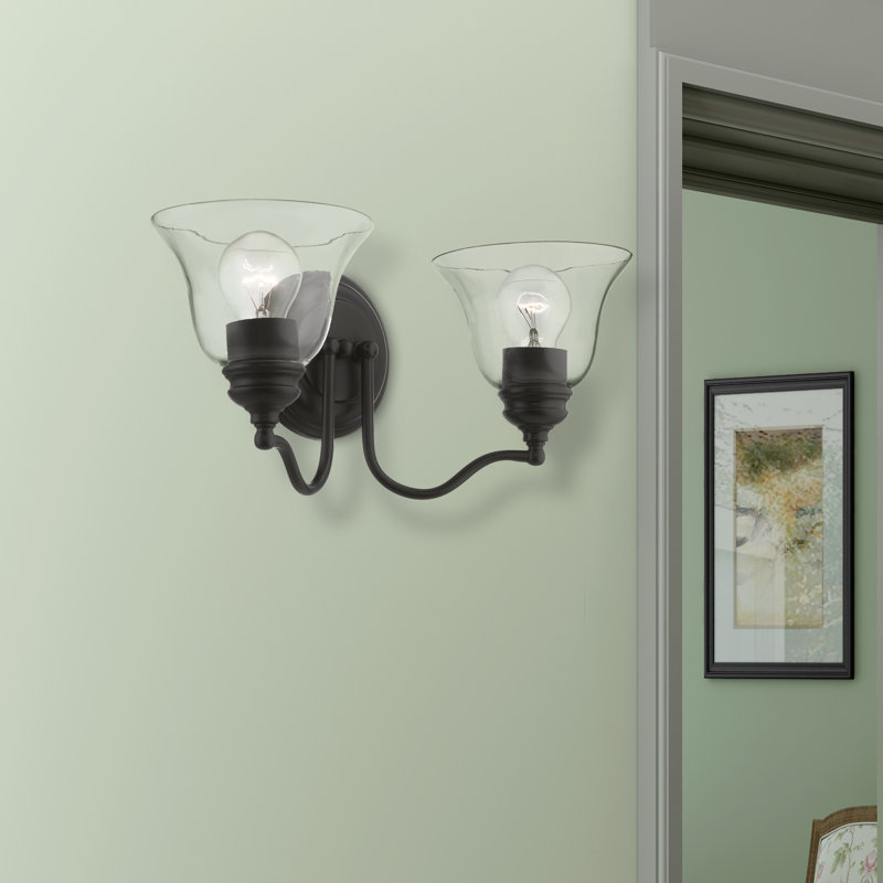 Deshaunda 2 - Light Dimmable Vanity Light, Black