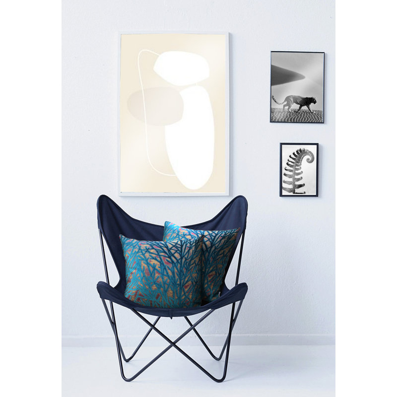 Fenja Floral Square Cushion, 45cm H x 45cm W, Polyester