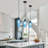 4.75"W 1-Light Blountsville Textured Glass Pendant-2103718142