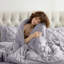 Ensemble d'édredon plissé avec draps Bed-in-a-Bag-103134051-103134056