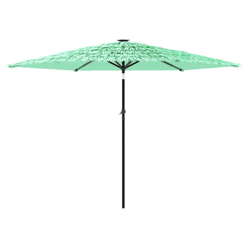 Beach Parasol, 225cm H x 288cm W x 288cm D, Green
