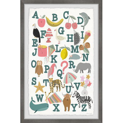 Langridge Learn Abcs Framed Print