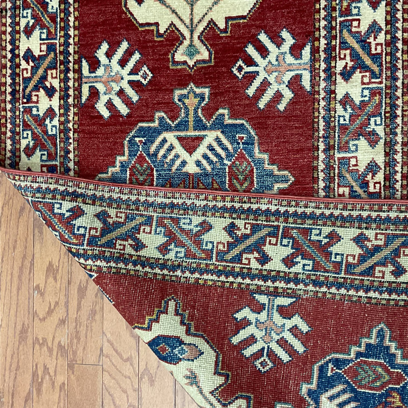 Chemin de table en laine Kazak
