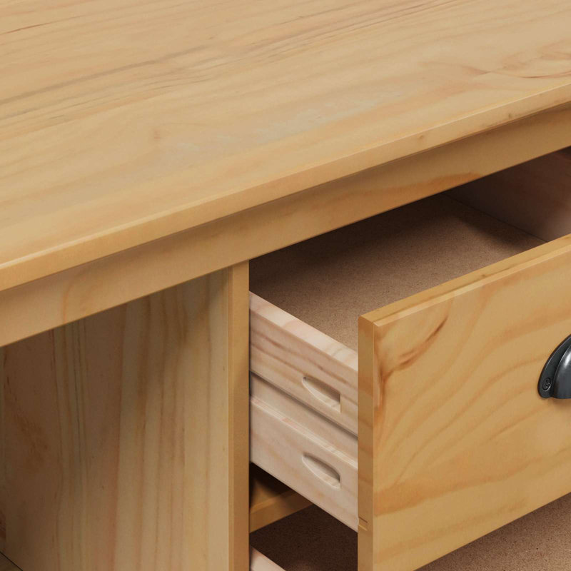 154cm Solid Wood Sideboard