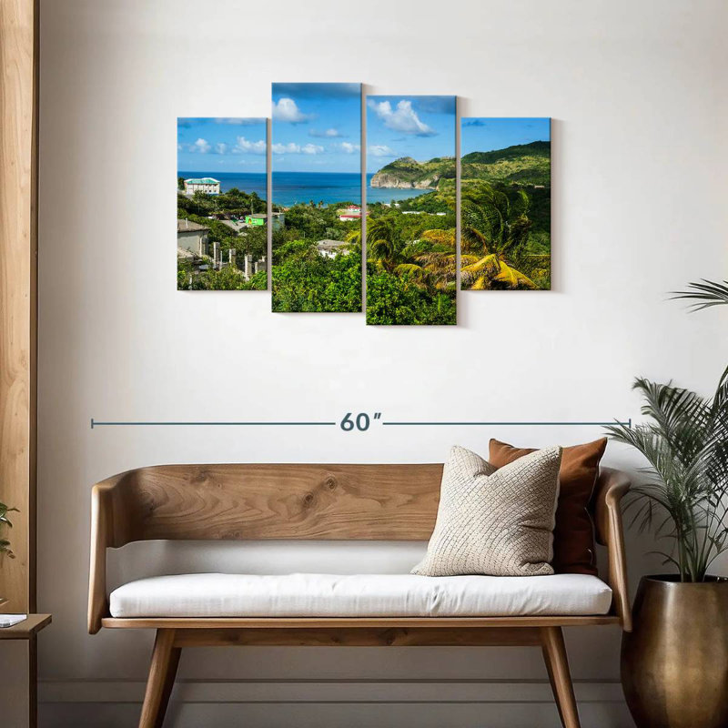 Keesha Little Bay In Montserrat, 27" H x 43" W