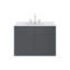 Meuble-lavabo mural gris de 36 po Bryn-52878913-52878975