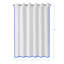 Rideau de douche hydrofuge sans bord ni crochet-110369529