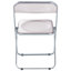 Chaise d'appoint pliante en acrylique Birgitta-931903204