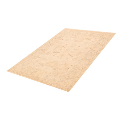 Chobi Finest Ivory Rug 5'9" x 8'8"
