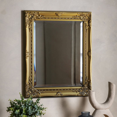 Kelleher Solid Wood Rectangle Mirror