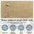 14-Piece Washable Outdoor Sofa Cushion Cover Set with Zipper | Replacement Slipcovers for 6-Seater Patio Sectional, Seat and Back Covers-1458942618