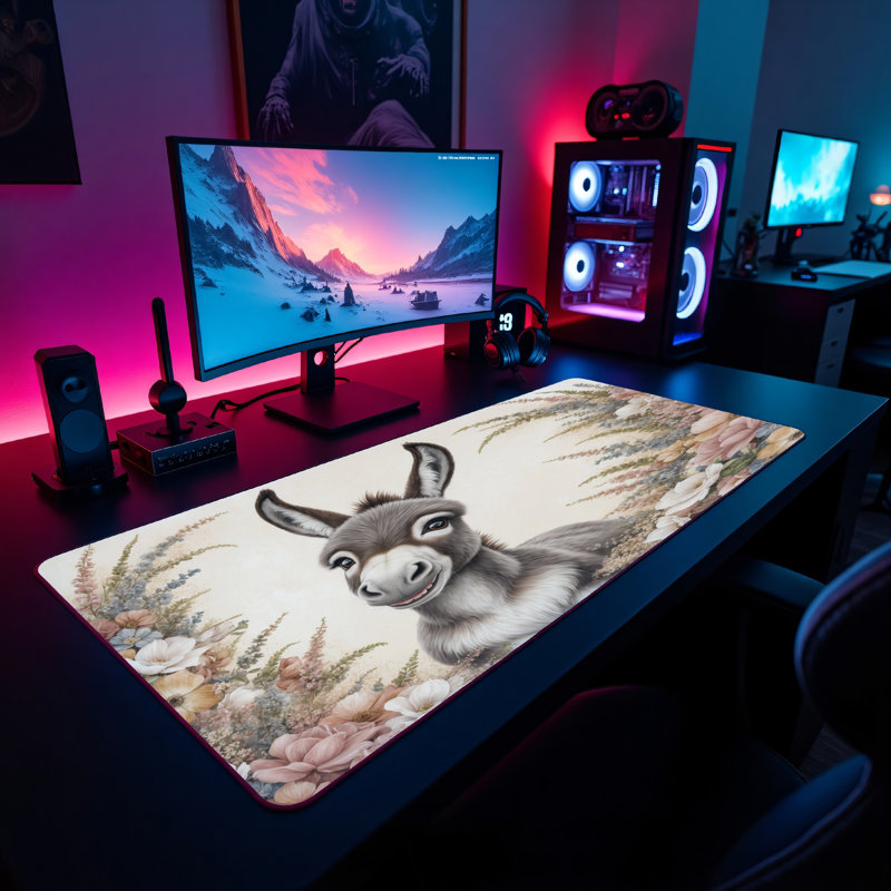 Polyester Desk Pad, 23.6x13.8