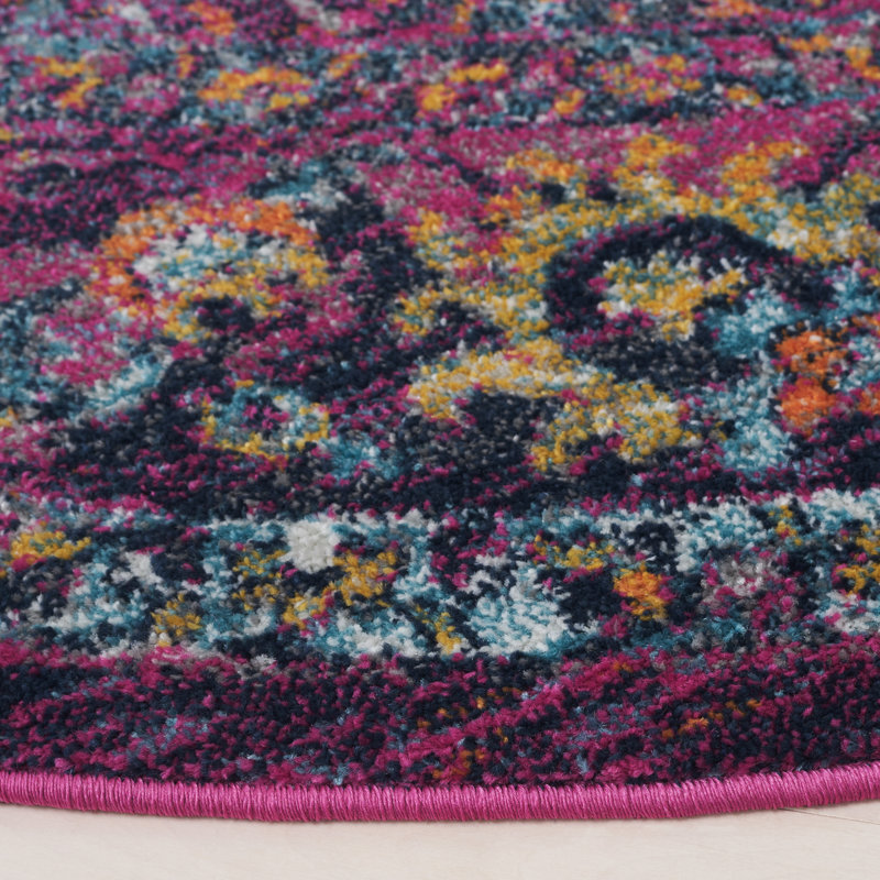 Peru Performance Oriental Rug, Round 6'7"