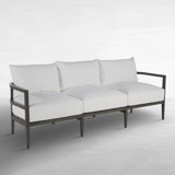 Santa Barbara N-Dura Wood Outdoor Sofa