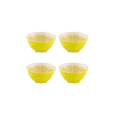 Lemon Earthenware Dessert Bowl