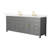 Beckett 84" Freestanding Double Bathroom Vanity with Quartz Top-108352165-108352158-108352161