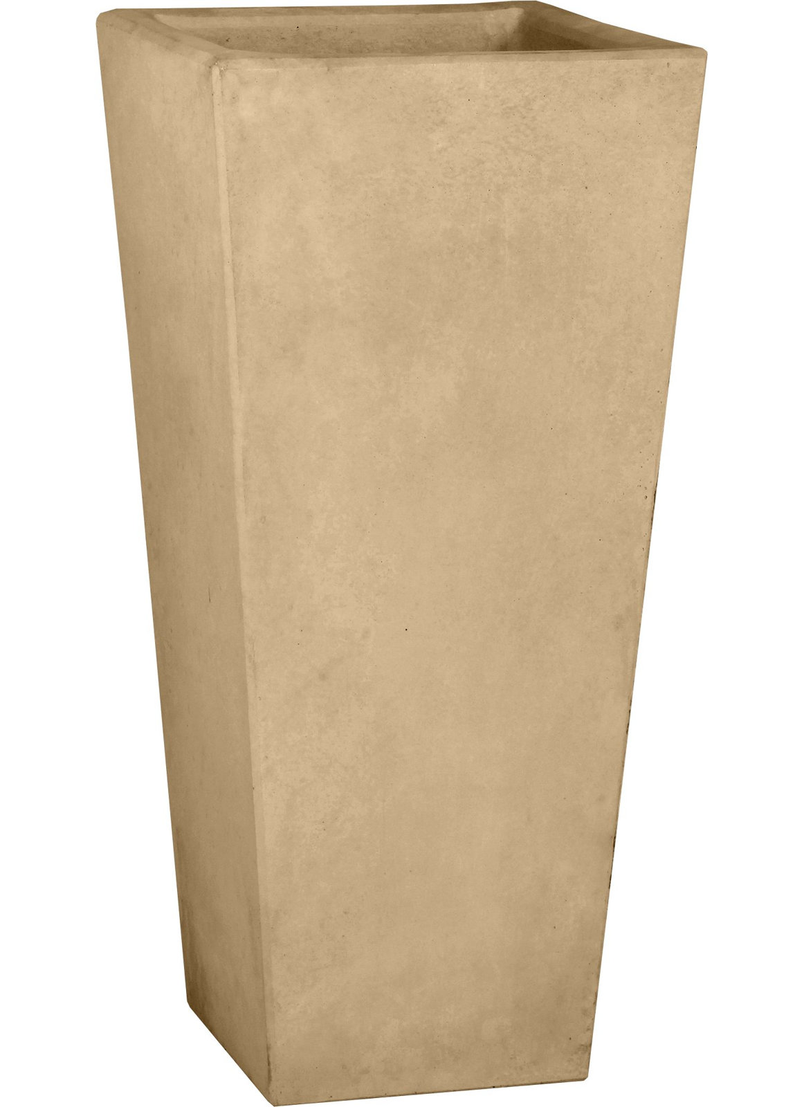 Tall Tapered Square - Natural Finish , Sandstone
